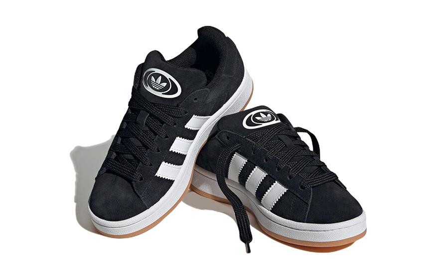 (GS) adidas Campus 00S 'Black White Gum' HQ6638