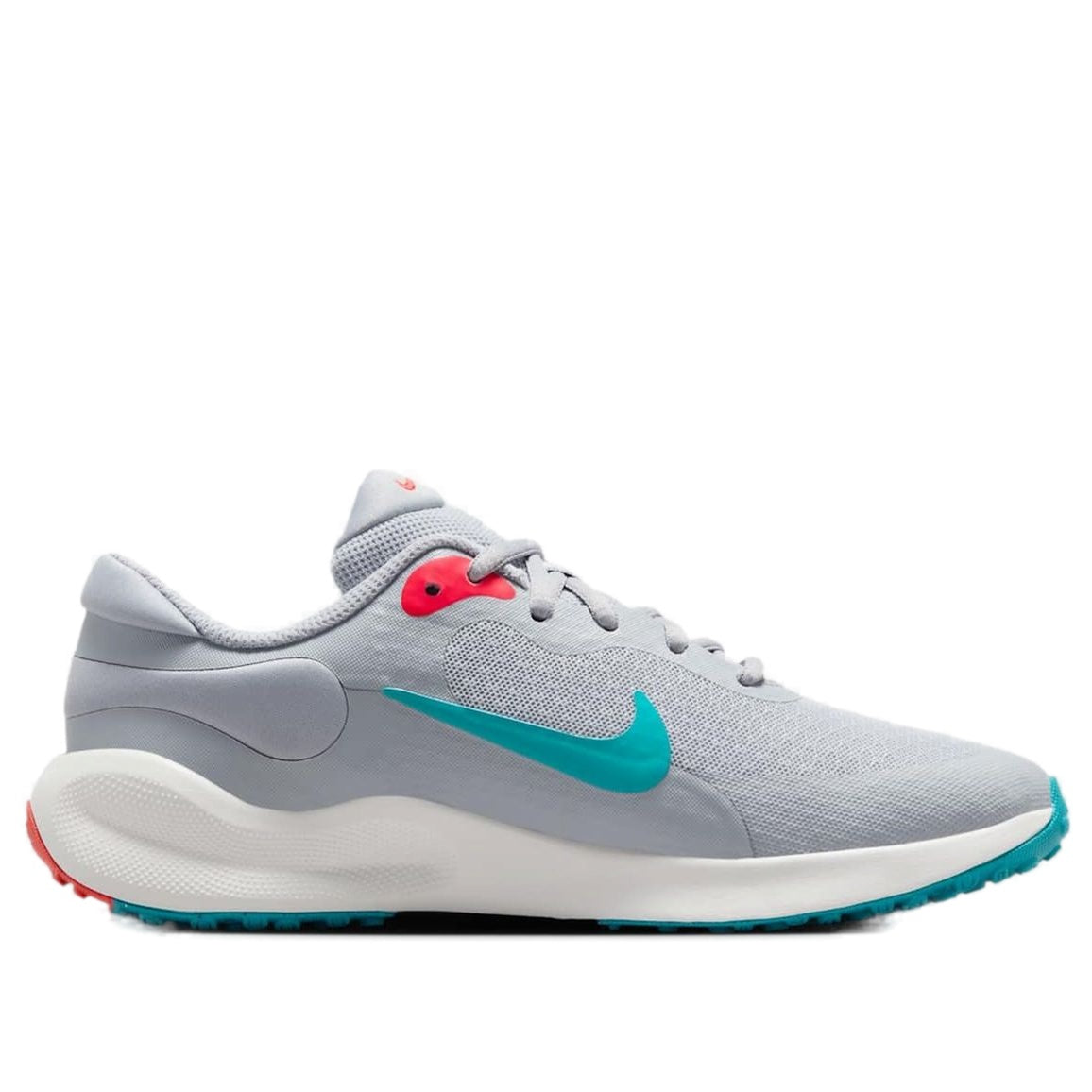 (GS) Nike Revolution 7 'Wolf Grey Dusty Cactus' FB7689-008