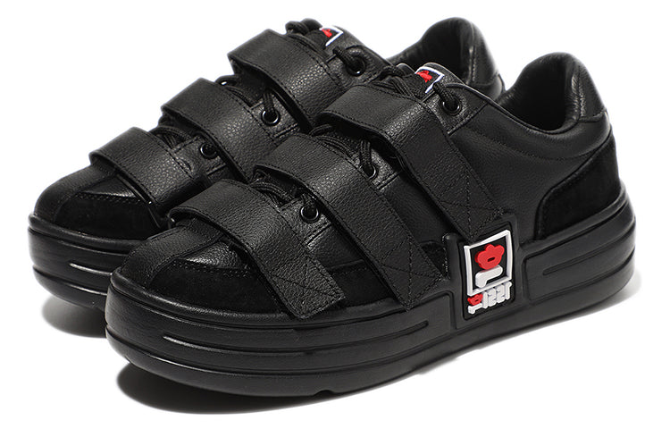 Pushbutton x FILA VELCRO Sneakers 'Black' 1TM01750D_001
