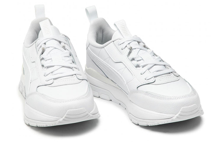 PUMA R78 Trek Leather 'Triple White' 383202-02