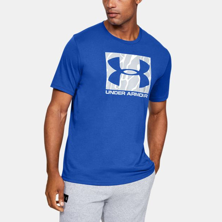Men's Under Armour Training Sports Short Sleeve Blue 1351616-486