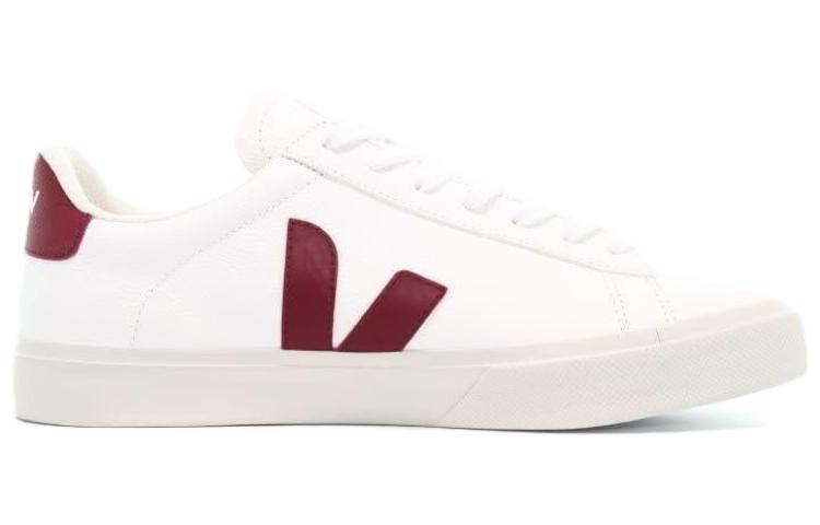 Veja Campo Leather Lace-Up 'White Marsala' CP051371