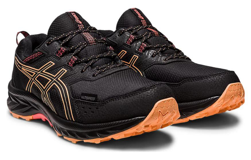(WMNS) ASICS Gel-Venture 9 'Black Orange' 1012B519-001