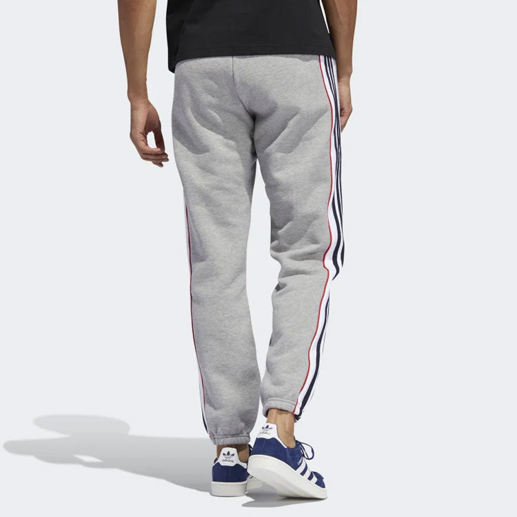 adidas originals MENS 3-stripes Panel Sweat Pants Grey ED6258