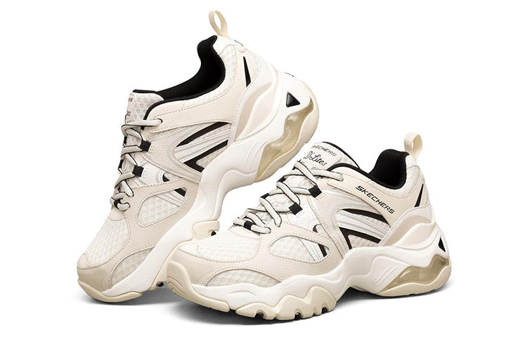 (WMNS) Skechers D'Lites 3.0 Air Low Running Shoes White 149261-OFWT