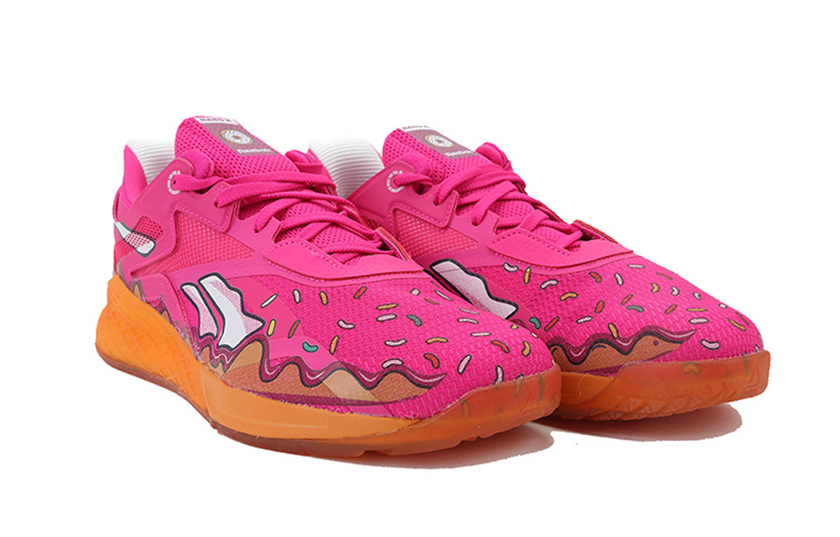 Reebok Nano X Pink Training Shoes 'White Pink' S24024