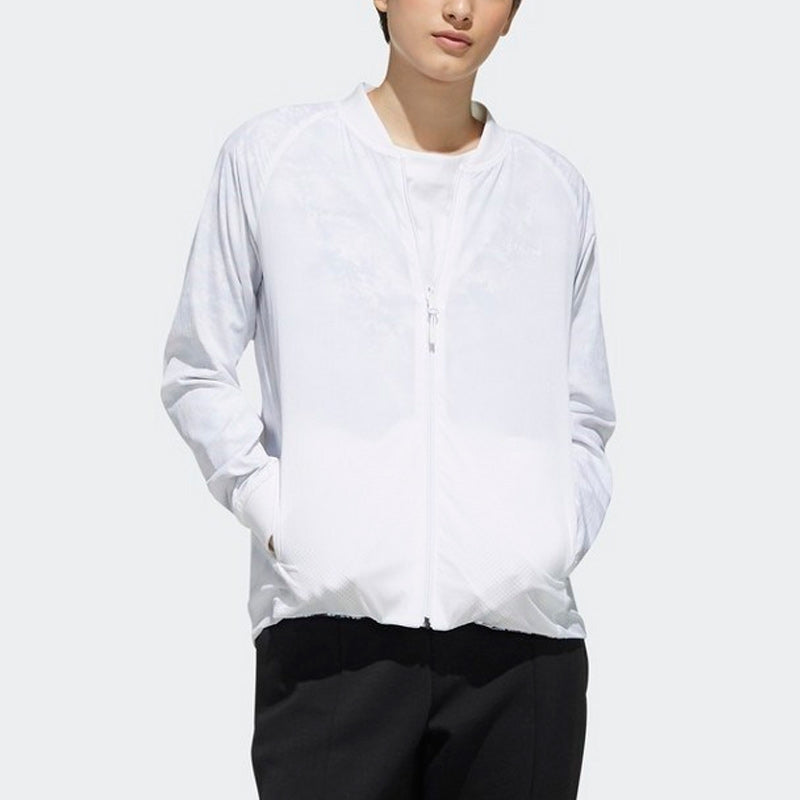 (WMNS) adidas neo Cs Windbreake Reversible Windproof Sports Jacket White DM2110