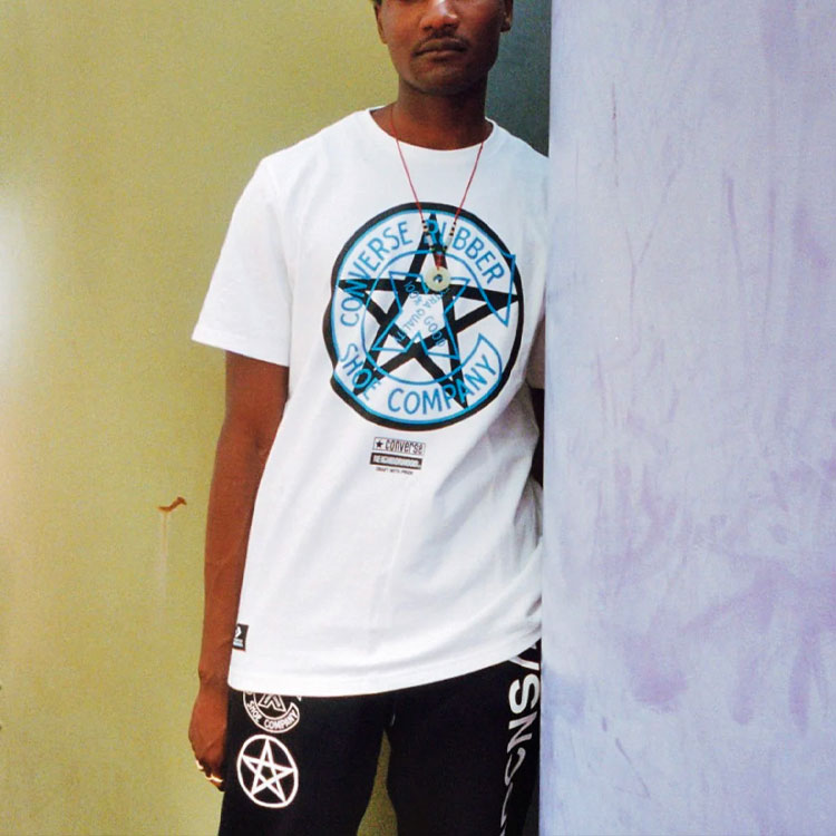 Converse x NEIGHBORHOOD Tee Asia Sizing 'White' 10018145-A02