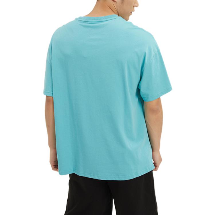 PUMA Logo Zip Pocket Tee 'Blue' 535418-61