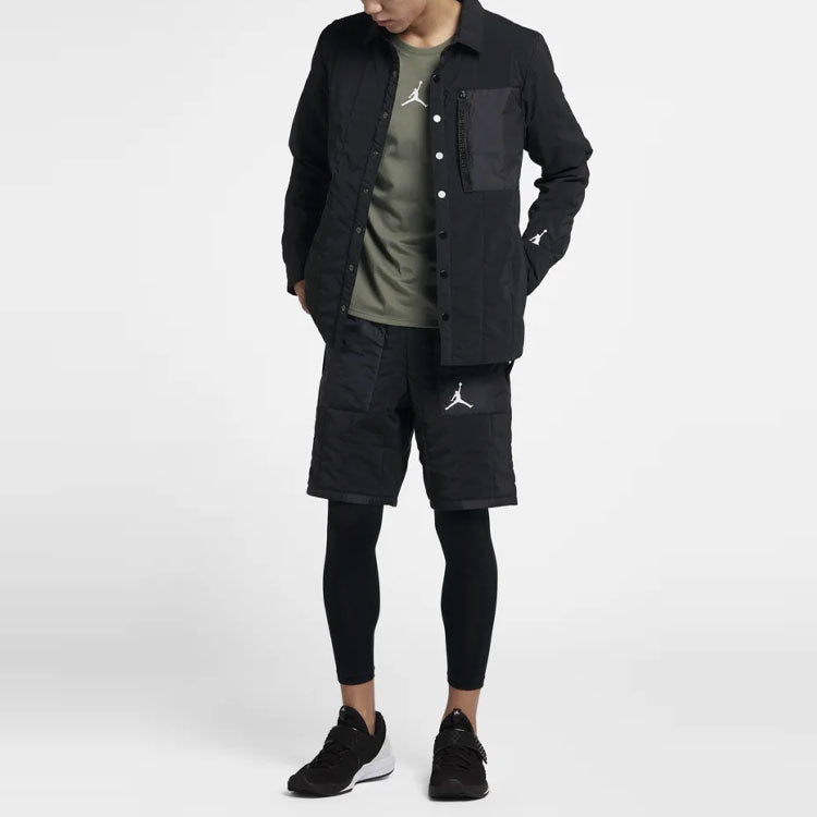 Air Jordan 23 Engineered Space Cotton Coach Jacket Black AJ1053-010