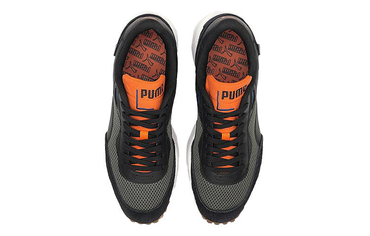 PUMA Style Rider Warm Texture 'Black White Grey' 373382-01
