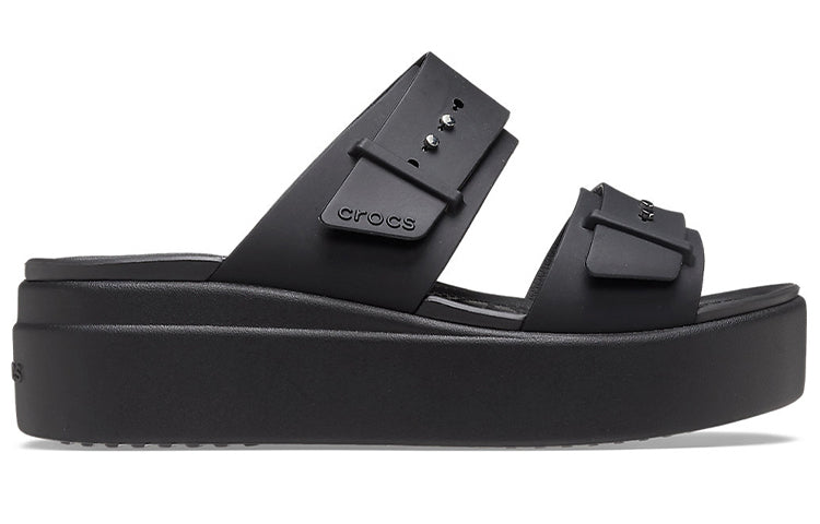 (WMNS) Crocs Brooklyn Low Sandals 207431-001