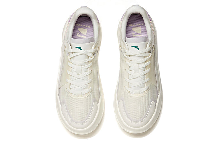 (WMNS) ANTA Skateboarding Series Sneakers 'White Purple' 922128820-3