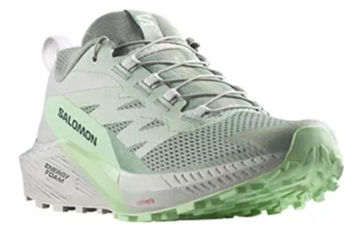 (WMNS) SALOMON Sense Ride 5 'Lily Pad Metal' 473141