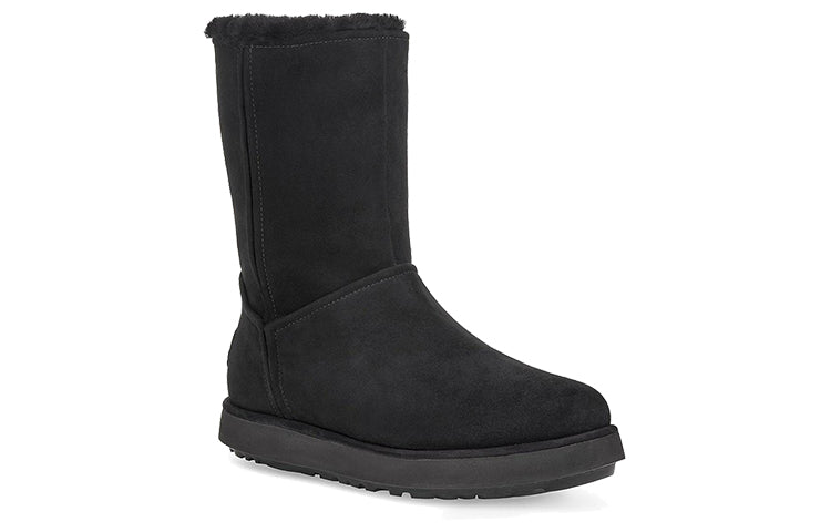 (WMNS) UGG Classic Short Blvd Snow Boots Black 1108146-BLK