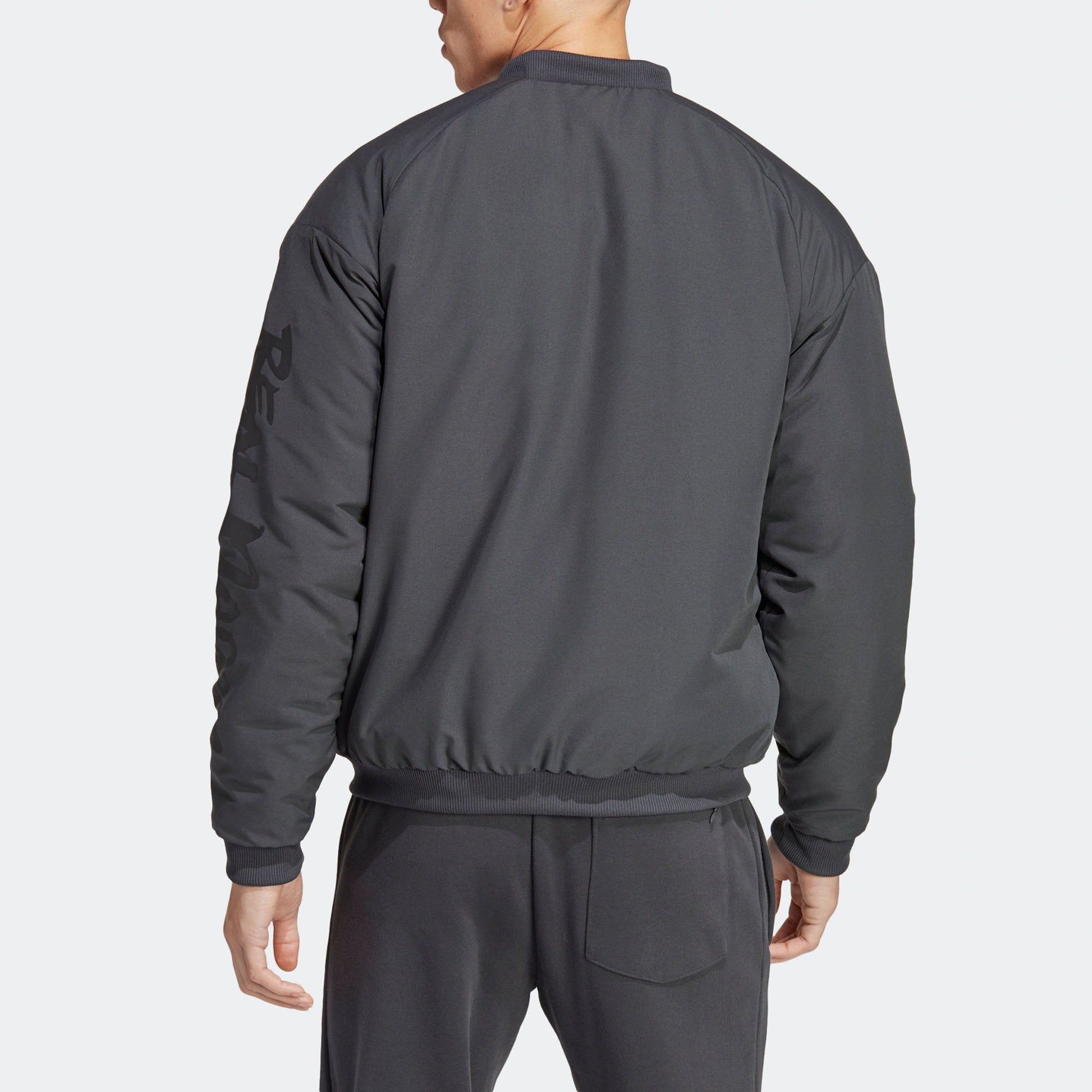 adidas Real Madrid Chinese Story Padded Jacket 'Grey' HT6454