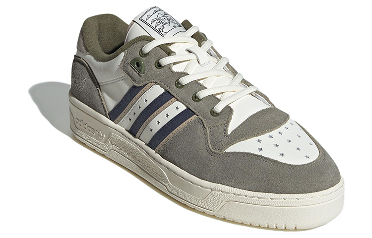 adidas Rivalry Low 'Core White Grey Green' IG3849