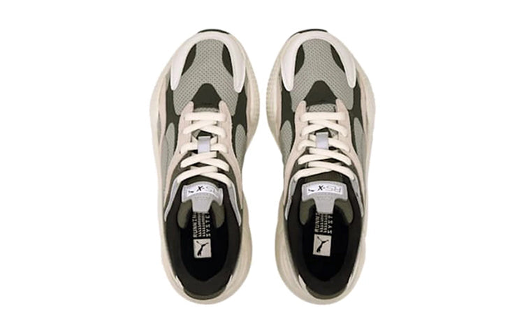(GS) PUMA RS-X3 Jr 'Puzzle - Limestone' 372357-01