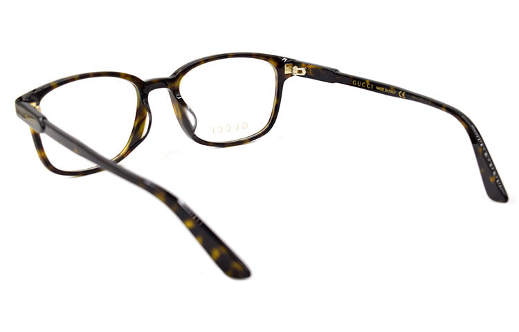 (WMNS) Gucci Elegant Series Minimalistic Business travel Version Optical Glasses Tortoiseshell Color GG0867OA-002