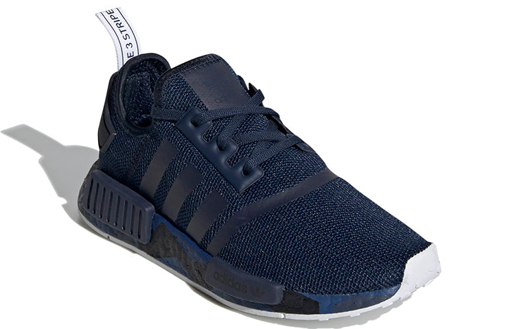 (GS) adidas NMD_R1 J 'Camo Sole - Collegiate Navy' FU6679
