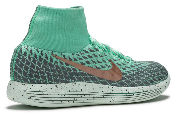 (WMNS) Nike Lunarepic Flyknit Shield 'Green Glow' 849665-300