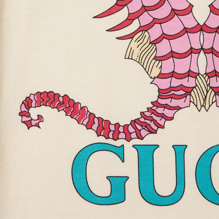(GS) Gucci Printed Cotton T-shirt 'White' 610190-XJGJD-9779