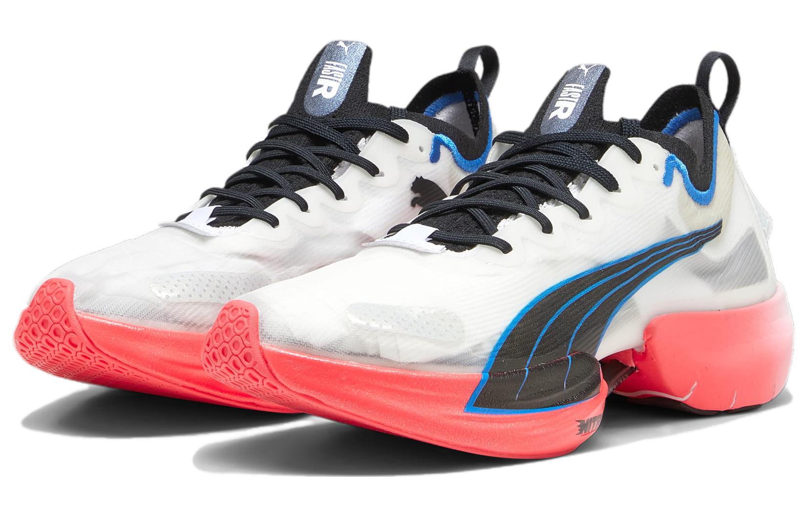 (WMNS) PUMA Fast-R Nitro Elite 'White Fire Orchid' 376311-05