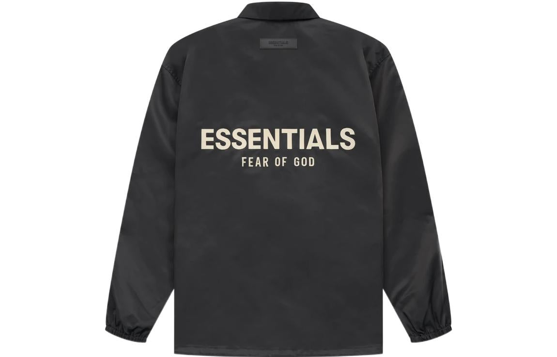 Fear of God Essentials SS22 Coaches Jacket Iron Logo FOG-SS22-132
