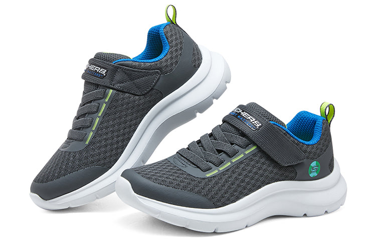 (GS) Skechers Skech Fast - Brisk Buddies Shoes 'Grey White' 406094L-CCLM