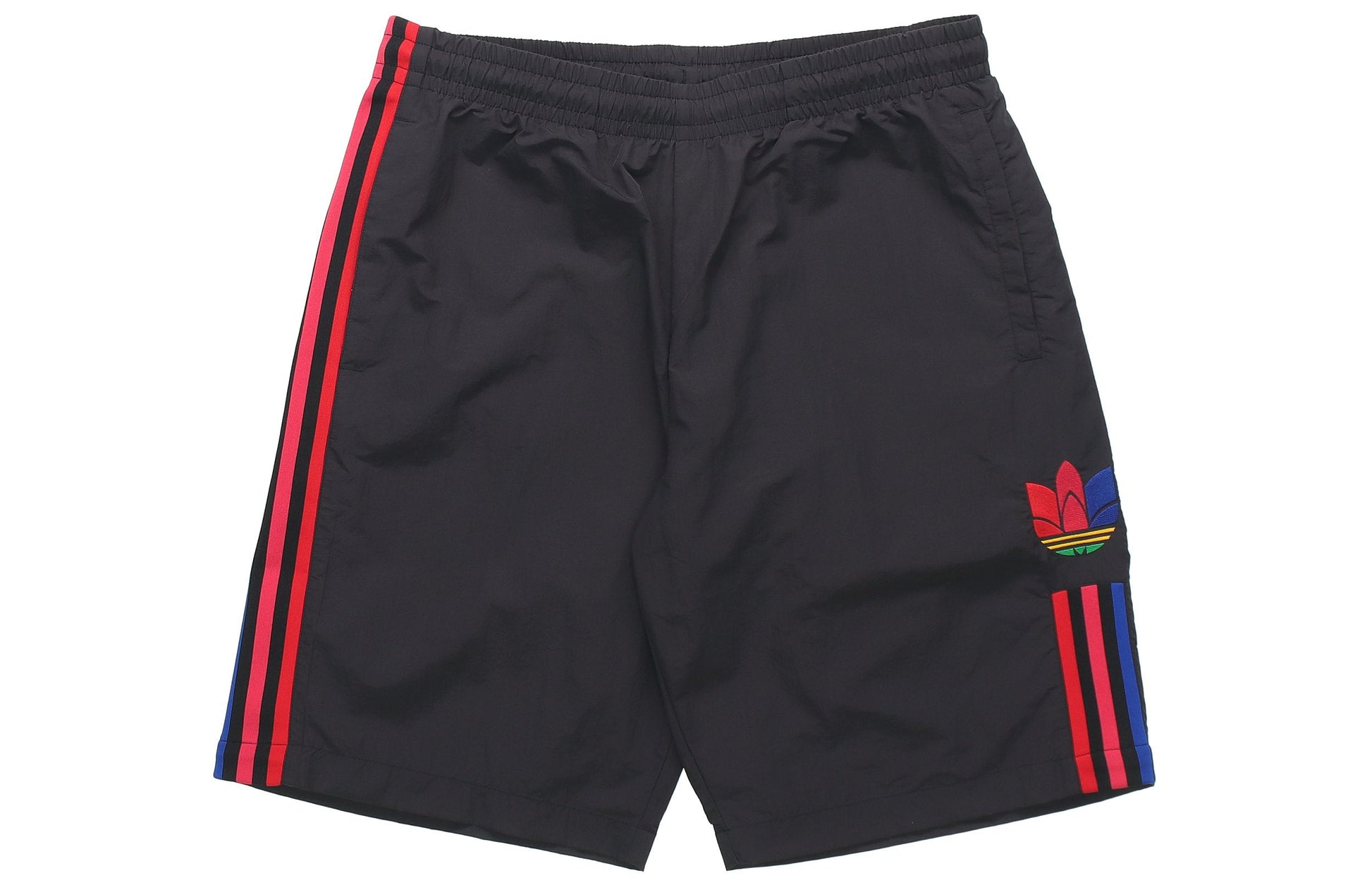 adidas originals 3D WV Short logo 'Black Light Red' GJ6743
