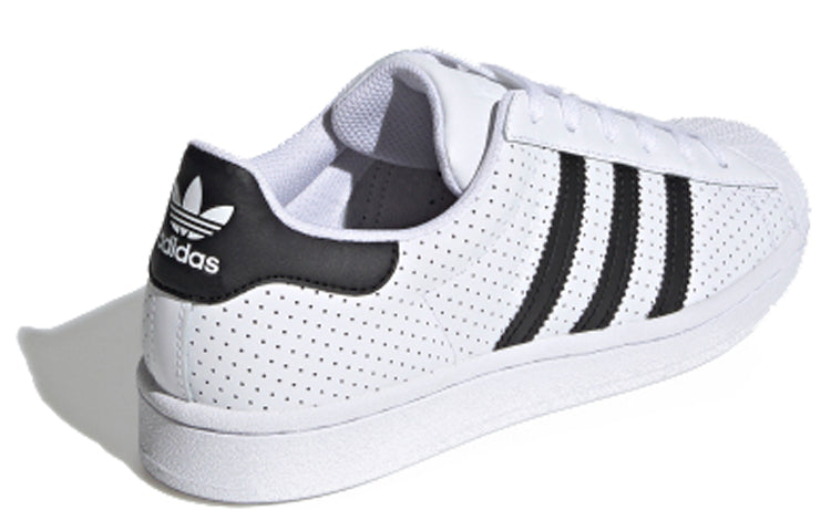 (WMNS) adidas originals Superstar 'Black White' FV3444