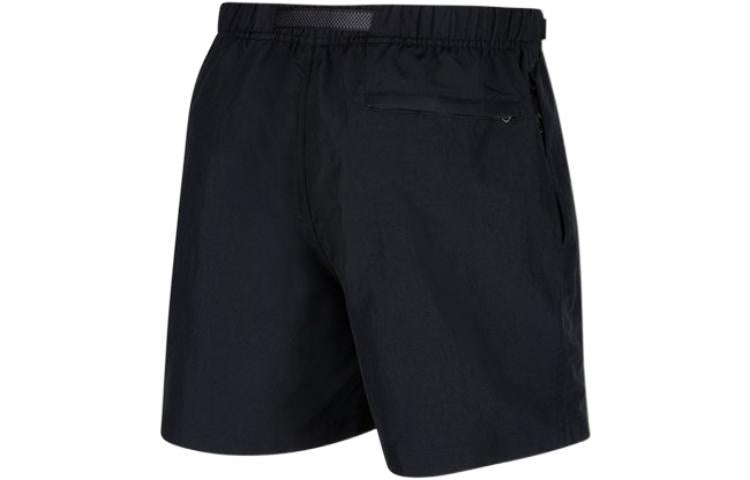 Nike ACG Alphabet Solid Color Breathable Casual Shorts Black CZ6704-013