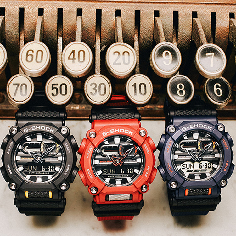 CASIO G-Shock Analog-Digital 'Blue' GA-900-2A