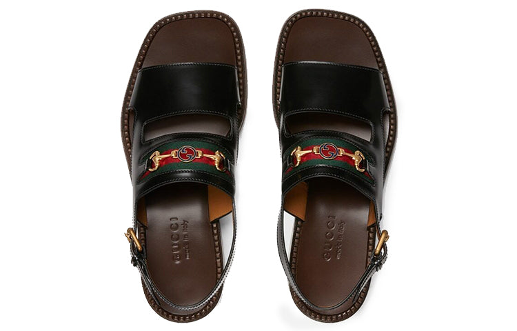 Gucci Briah Sandals 'Black Brown' 653895-DKSJ0-1060