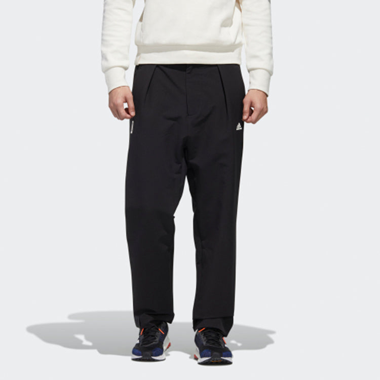 Men's adidas Wj Pt Wv Sports Stylish Black Long Pants/Trousers GM4484