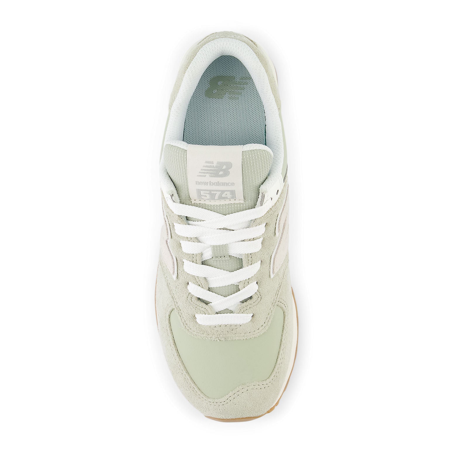 (WMNS) New Balance 574 Lifestyle Sneakers 'light Green' WL574QD2