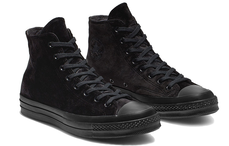 Converse Chuck 70 High Velvet 'Triple Black' 165170C