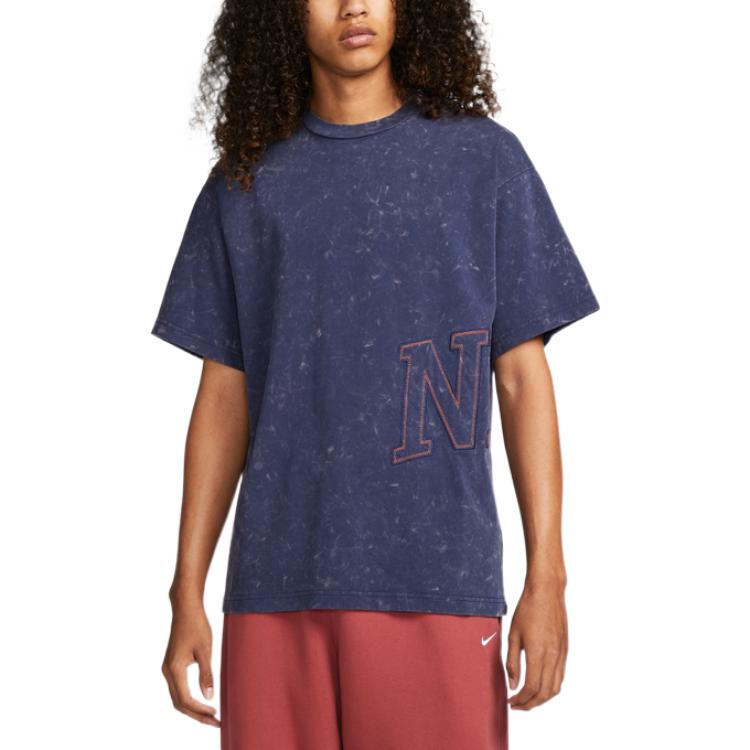 Nike fadeaway T-shirt 'Navy' DX5836-410
