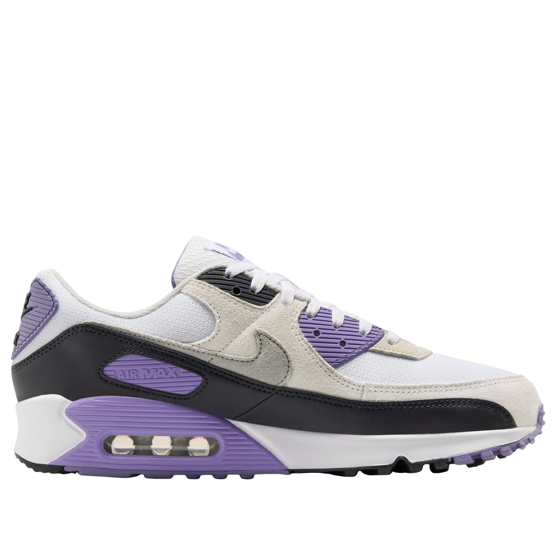 Nike Air Max 90 'White Dusty Amethyst Photon Dust Light Smoke Grey' DM0029-114