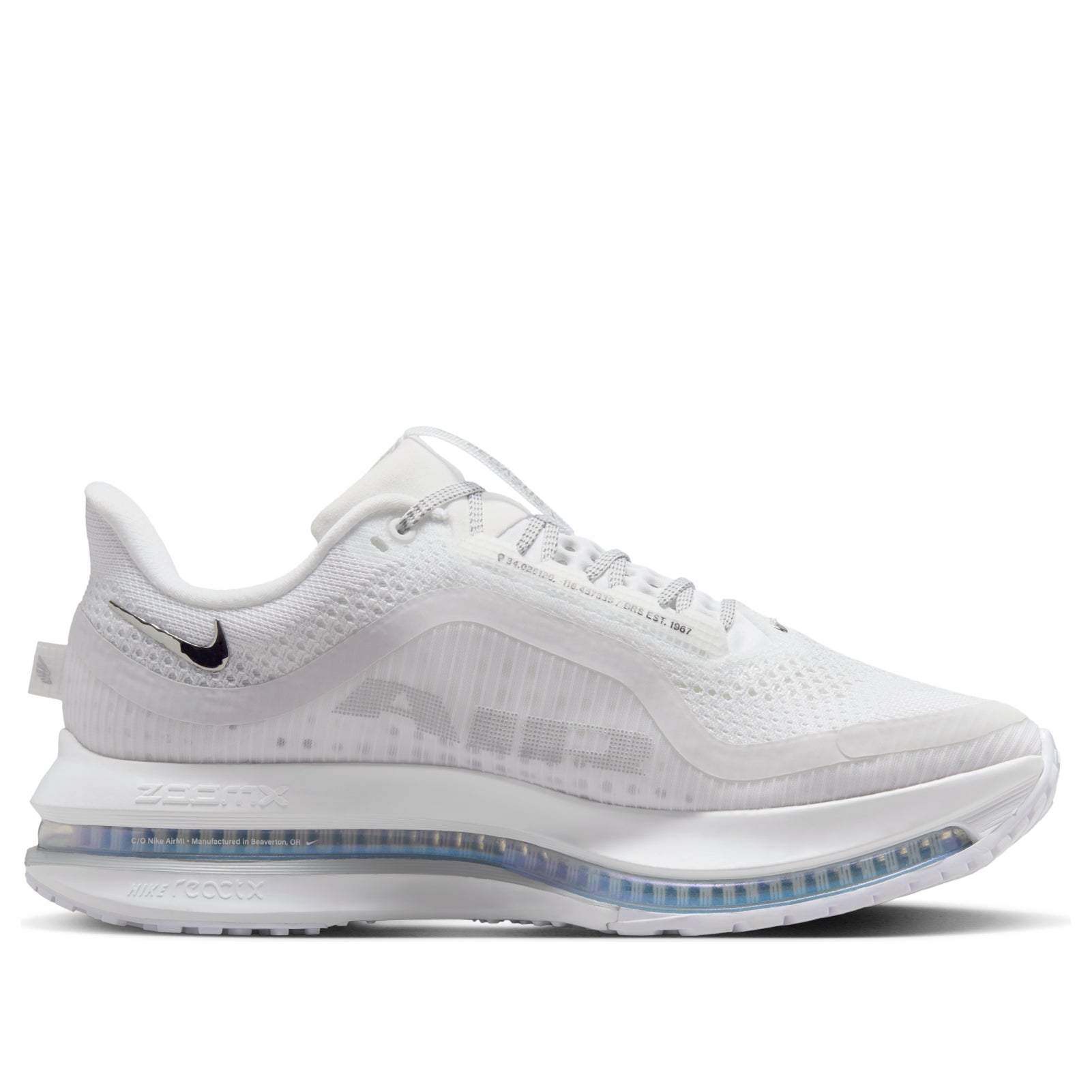 (WMNS) Nike Air Zoom Pegasus Premium 'White Metallic Silver' HQ2593-102