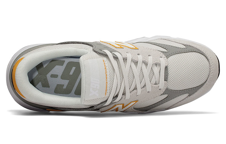 (WMNS) New Balance X-90 GreyWhite GreyWhite 'Gray White Yellow' WSX90RPB
