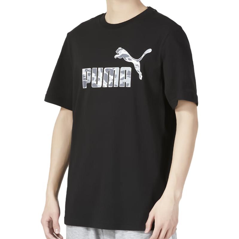PUMA Summer Splash Graphic T-Shirt 'Black' 677125-01