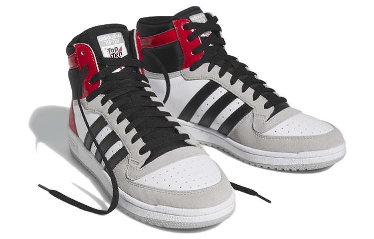 adidas Top Ten RB 'Grey Scarlet' FZ6197