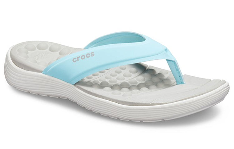 (WMNS) Crocs Reviva Flip-Flops Blue 205473-4KA