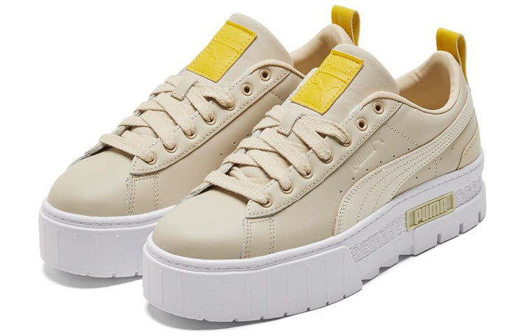 (WMNS) PUMA Mayze Luxe 'Putty' 383995-02