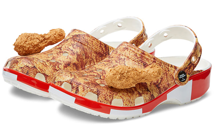 KFC x Crocs Classic Clog Crossover Beach Sandals Unisex Multi-Color 206842-90H