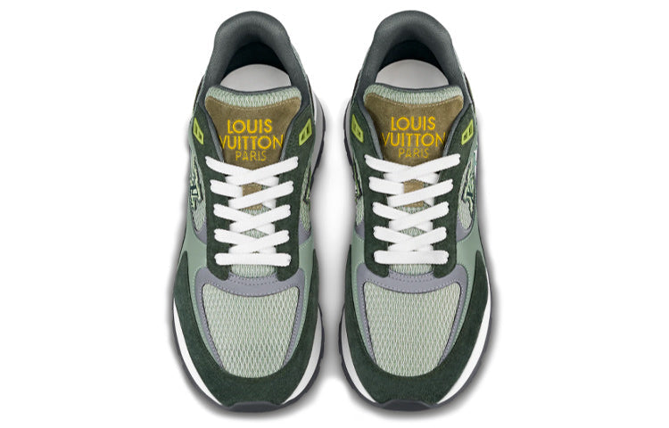 LOUIS VUITTON Run Away Sneakers 'Green' 1A9J0S
