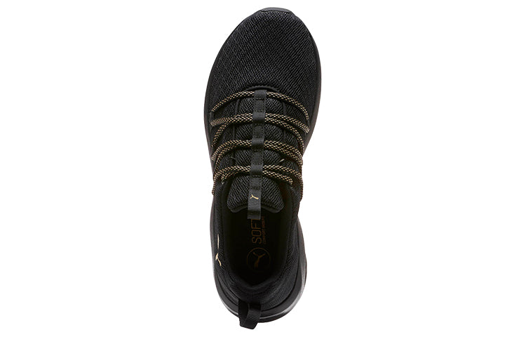 (WMNS) PUMA Prowl Alt Knit Mesh Black/Yellow Low sneakers 190813-04