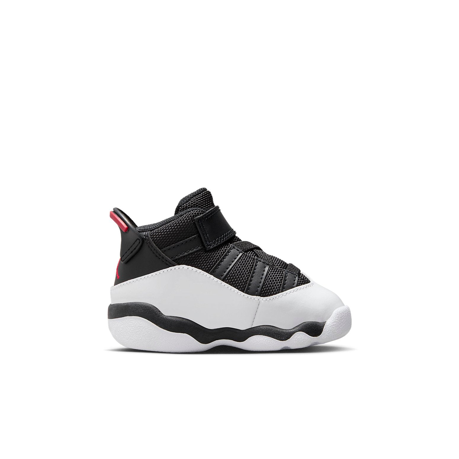 (TD) Air Jordan 6 Rings 'Black White' 323420-067