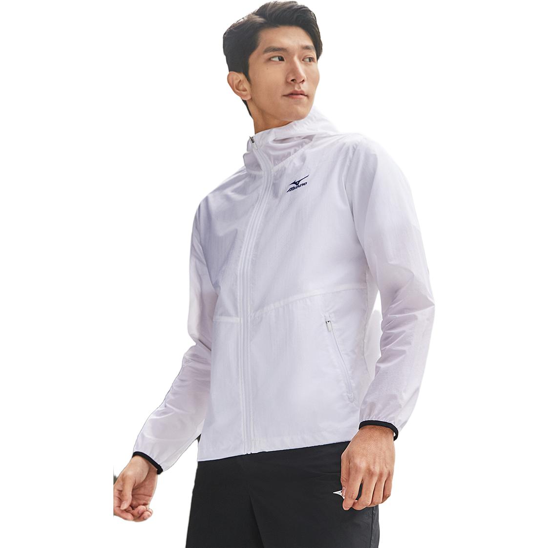 Mizuno Logo Performance Jacket 'White' J2CE31E1